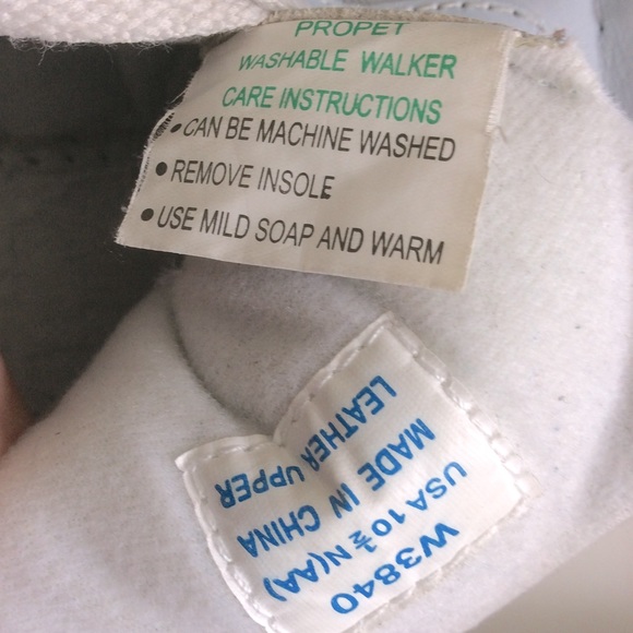 Propet Washable Leather Comfort Walker Size 10.5 - Picture 14 of 16